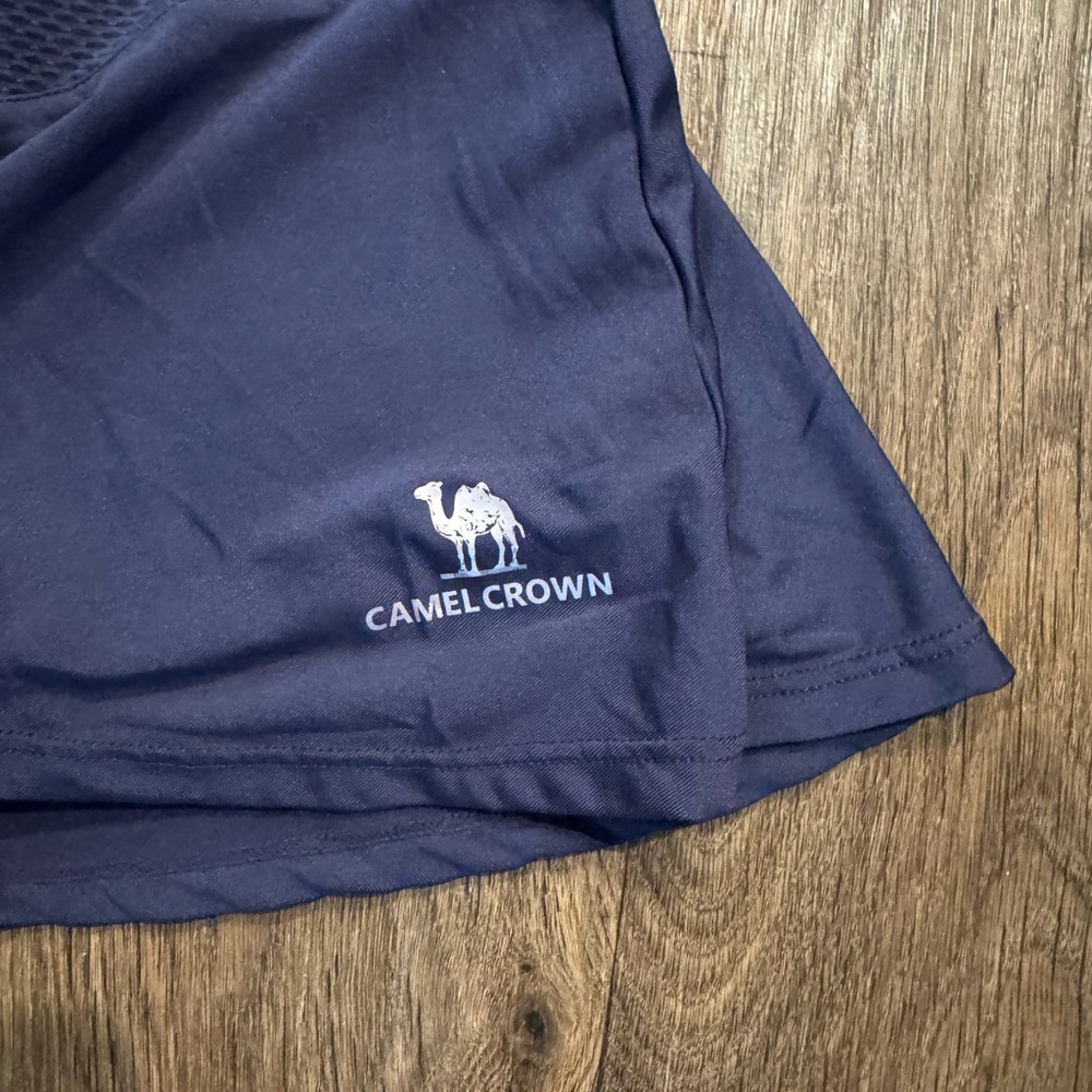 Navy Camel Crown Skort - Picture 2 of 4
